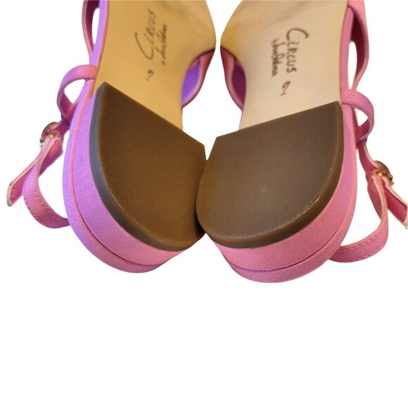 Circus by Same Edelman Lafayette Bow Pointed Toe Slingback Flats - Picture 9 of 11